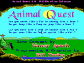 Animal Quest - MS-DOS