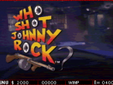 Who Shot Johnny Rock ? - MS-DOS