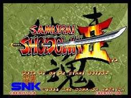Samurai Shodown 2 - Shin Samurai spirits