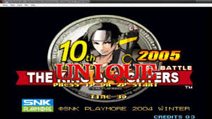 The King of Fighters 10th Anniversary 2005 Unique