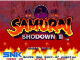 Samurai Shodown III / Samurai Spirits - Zankurou Musouken | RetroGames.Fun
